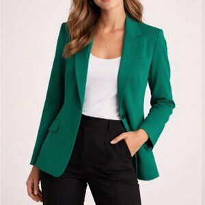 NWT Lush Everglade Green Tailored Blazer